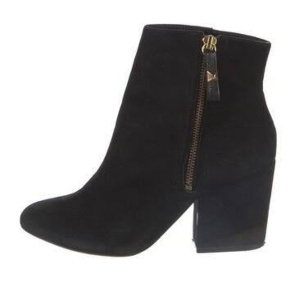 Kate Spade Women Fashion Comfort Ankle Suede Booties heels shoes sz 9.5M - Picture 1 of 14
